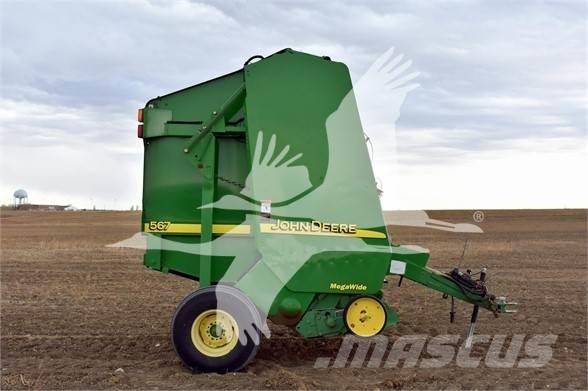 John Deere 567 Rituļu preses