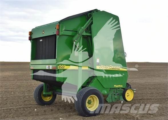 John Deere 567 Rituļu preses