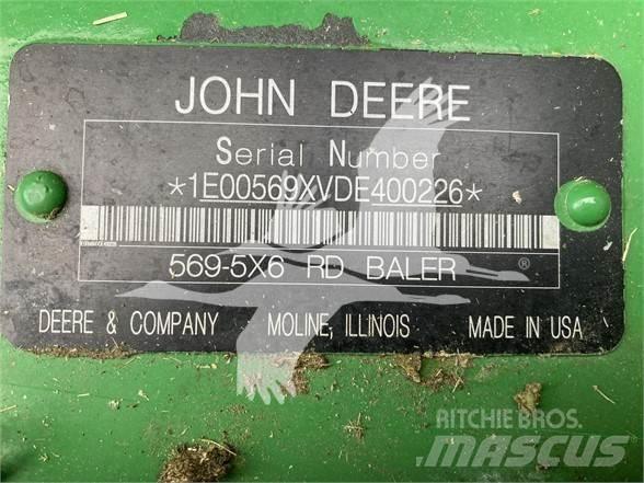 John Deere 569 Rituļu preses