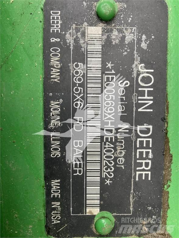 John Deere 569 Rituļu preses