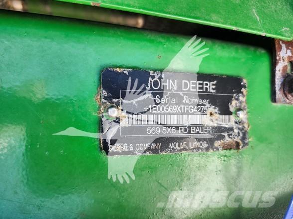 John Deere 569 Rituļu preses