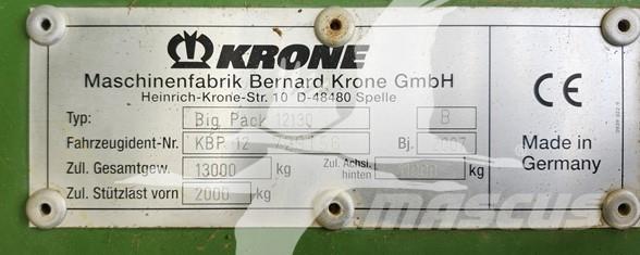 Krone BP12130 Ķīpu preses