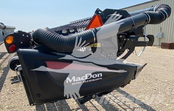 MAC DON FD75D Ražas novākšanas galvas