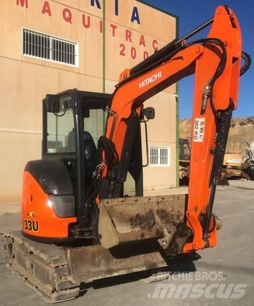 Hitachi ZX 33 U-5 A Mini ekskavatori < 7 t