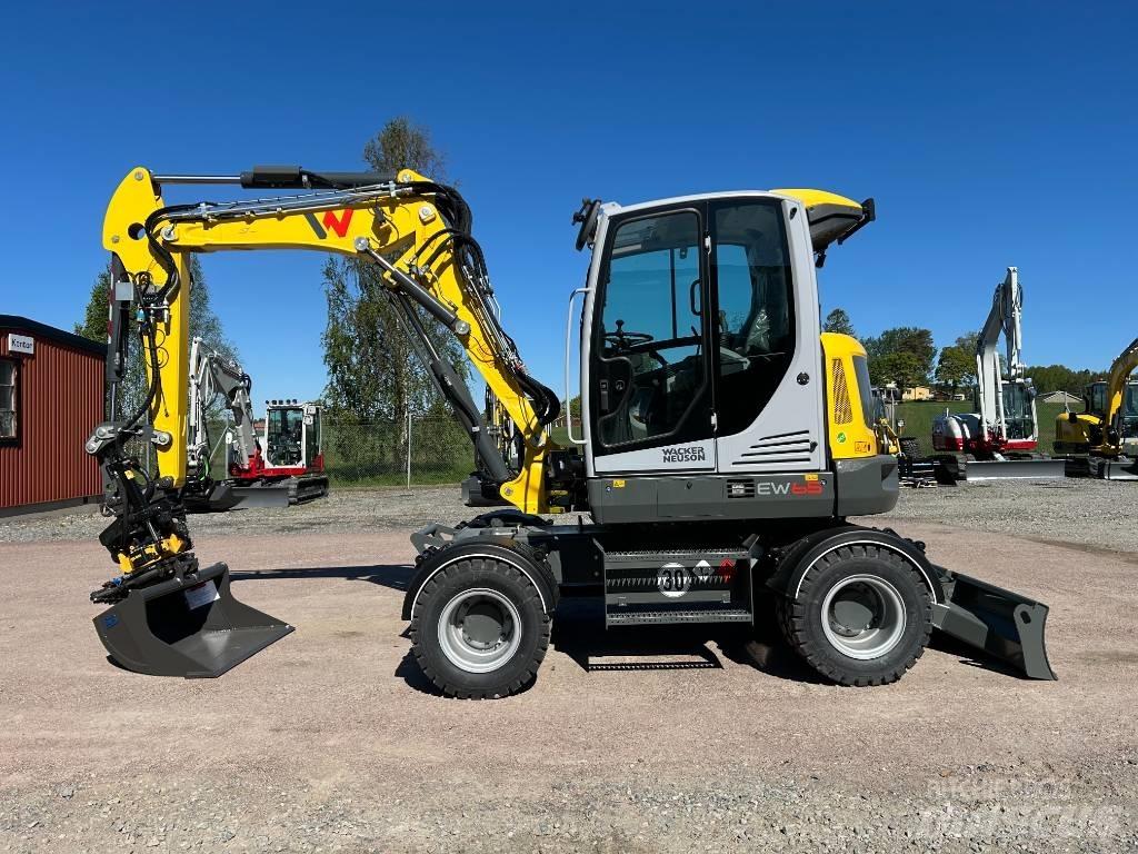 Wacker Neuson EW65 Ekskavatori uz riteņiem