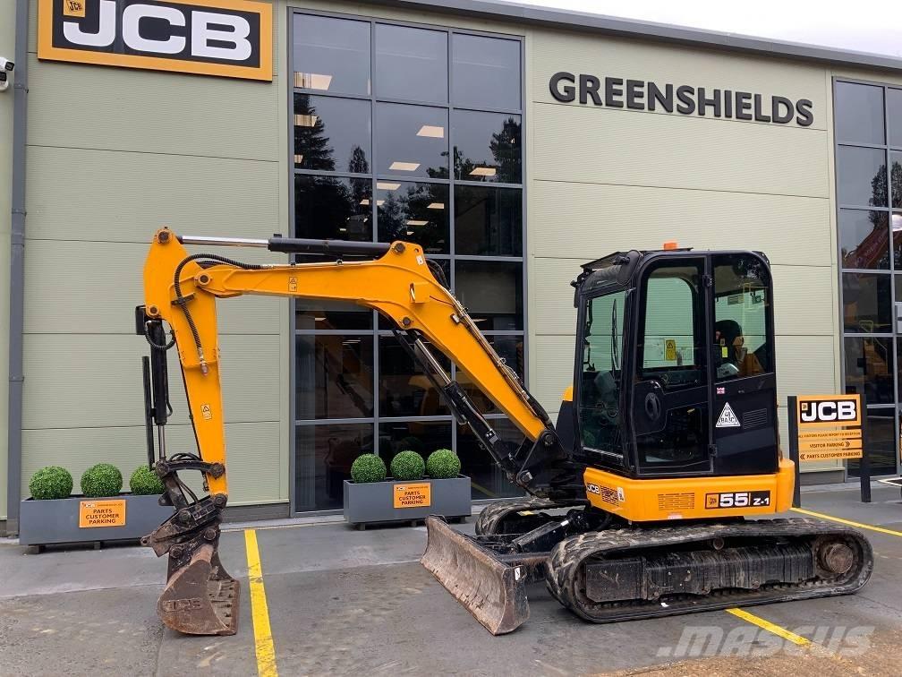 JCB 55 Z-1 Mini ekskavatori < 7 t
