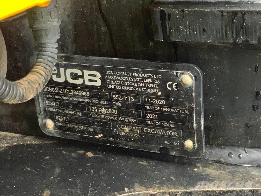 JCB 55 Z-1 Mini ekskavatori < 7 t