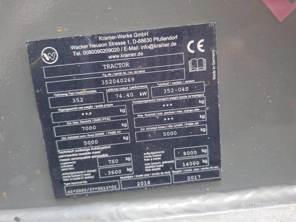 Kramer 8115 Iekrāvēji uz riteņiem