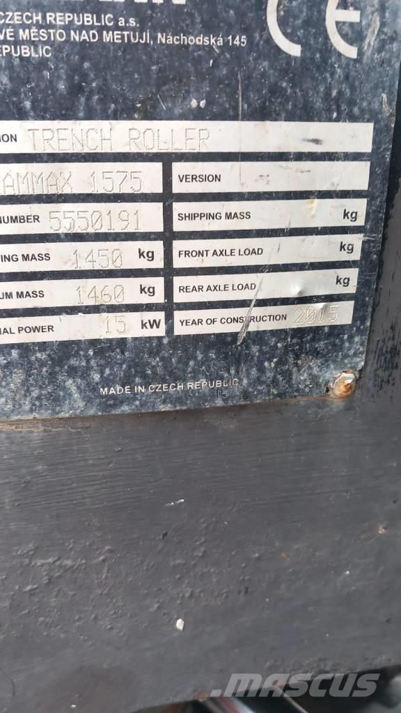 Rammax 1575 Augsnes blīvētāji
