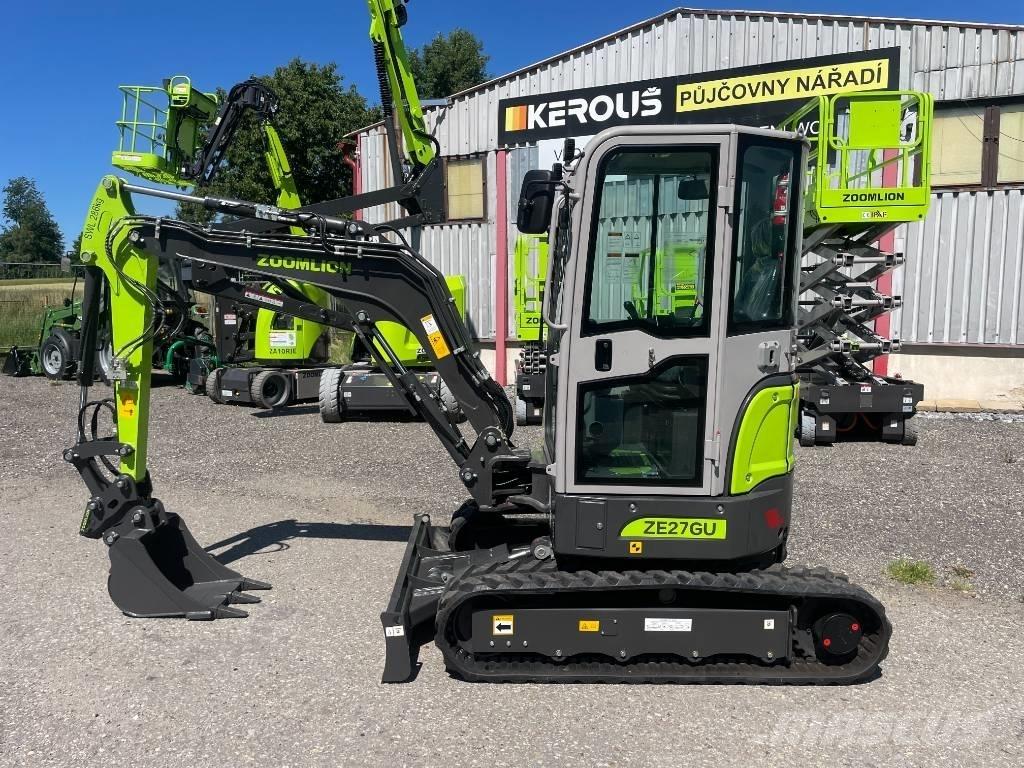 Zoomlion ZE 27 GU Kāpurķēžu ekskavatori