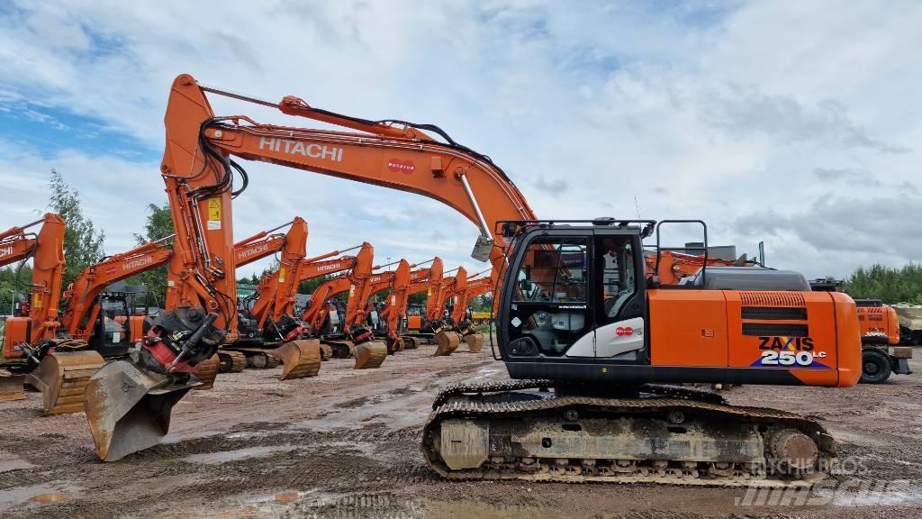 Hitachi ZX250LC-6 Kāpurķēžu ekskavatori