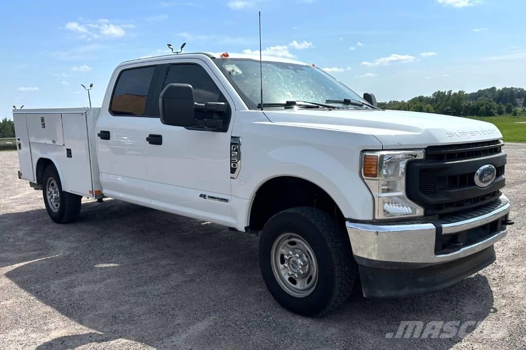 Ford F 250 XL SD Vieglais kravas automobilis/izkraušana no sāniem