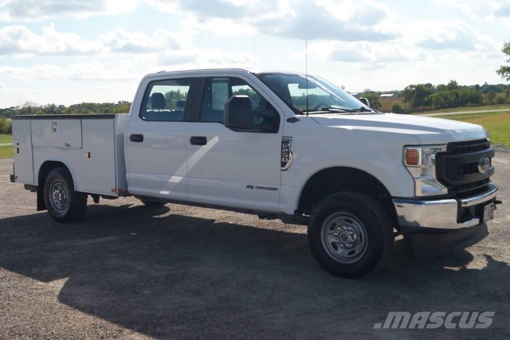 Ford F 250 XL SD Vieglais kravas automobilis/izkraušana no sāniem