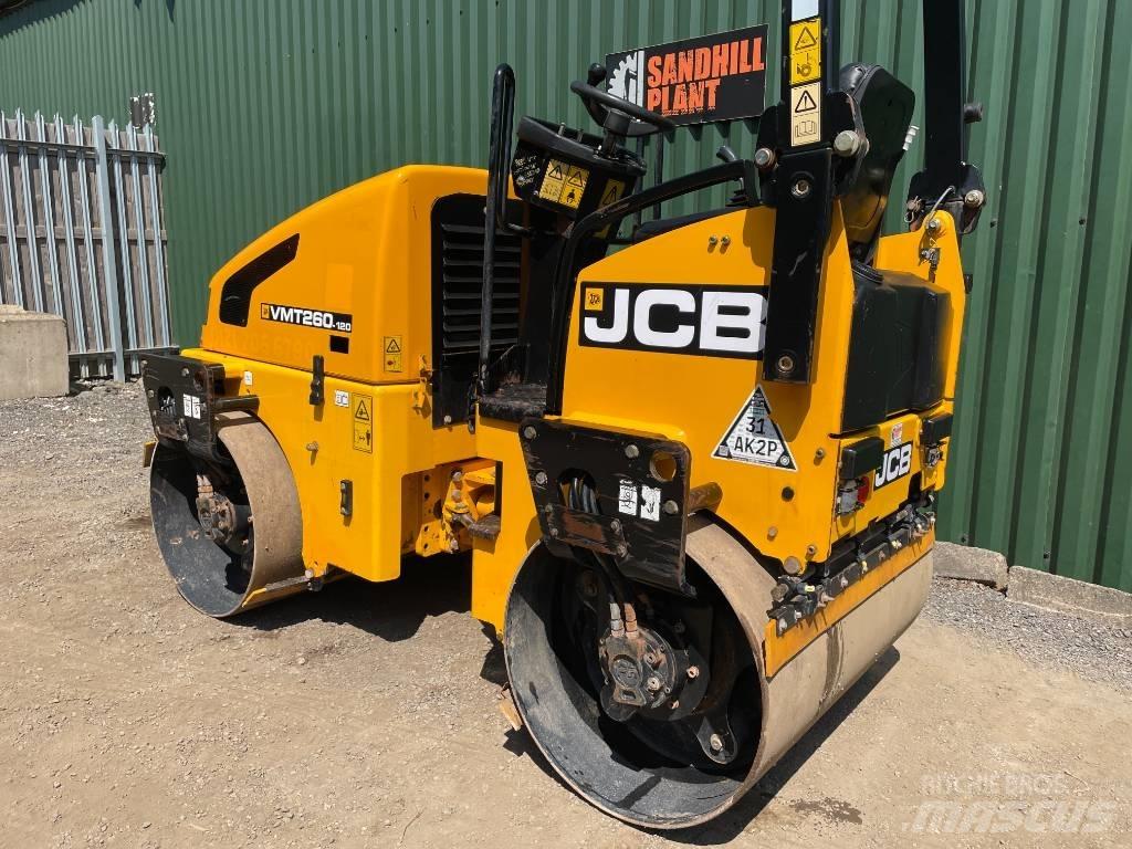JCB VMT260-120 Divvalču grunts veltņi