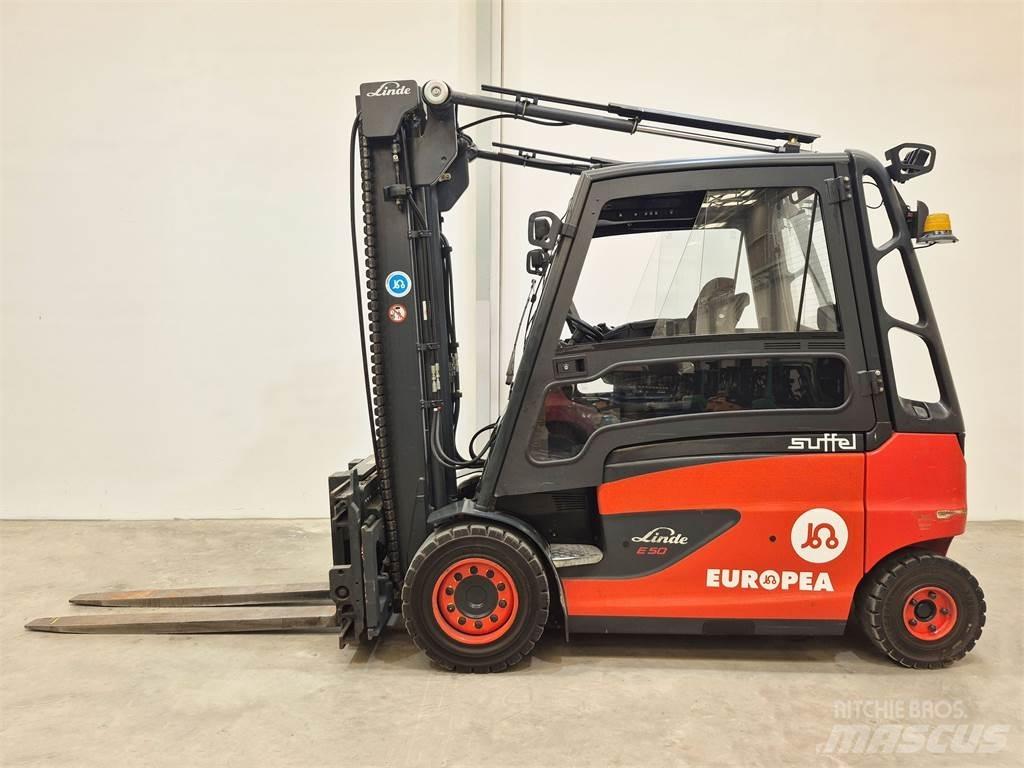 Linde E50HL 01 600 Elektriskie iekrāvēji