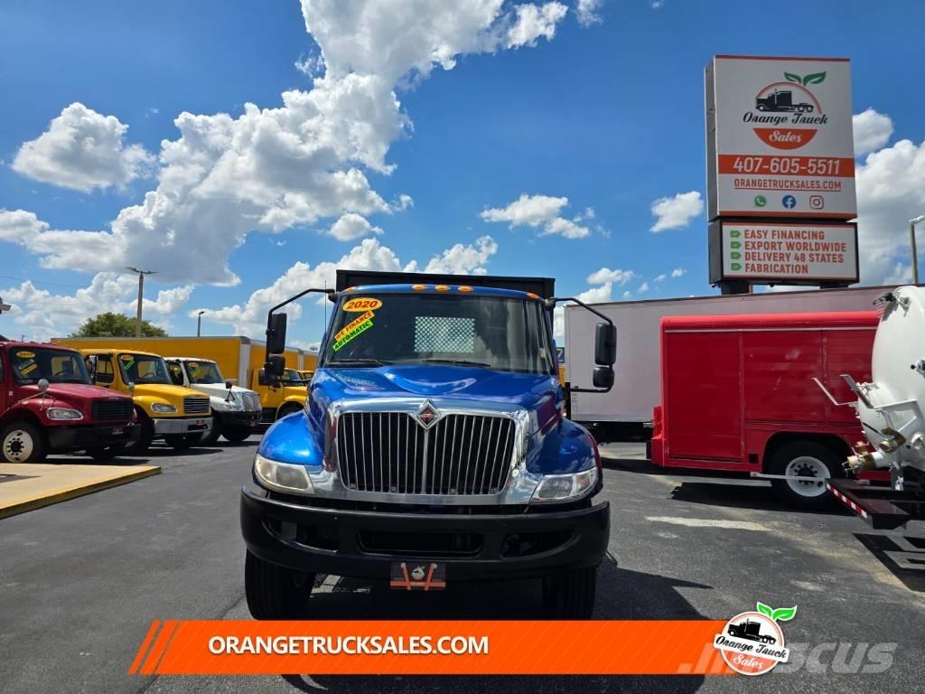 International MV607 Platformas/izkraušana no sāniem