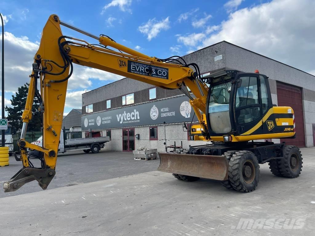 JCB JS 145 W Ekskavatori uz riteņiem