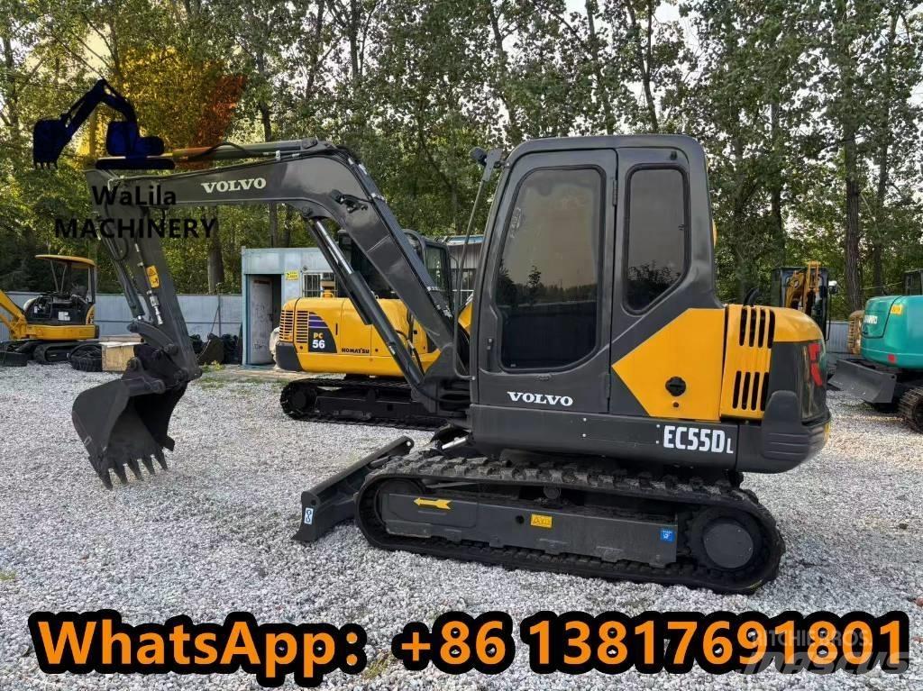 Volvo EC 55D Mini ekskavatori < 7 t