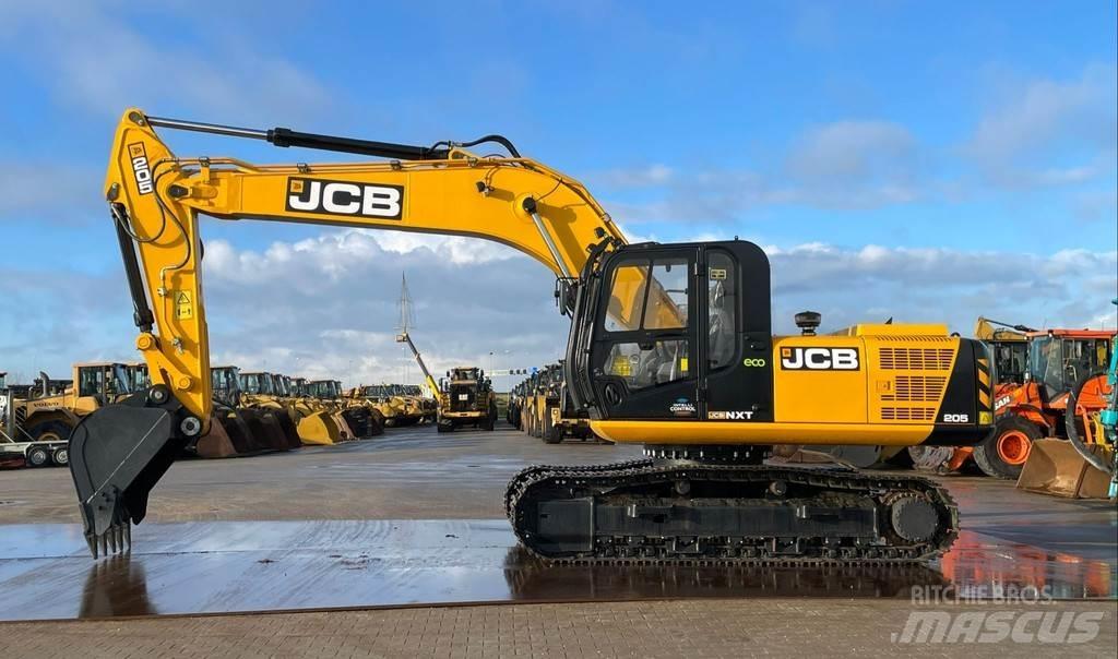 JCB 205 Kāpurķēžu ekskavatori