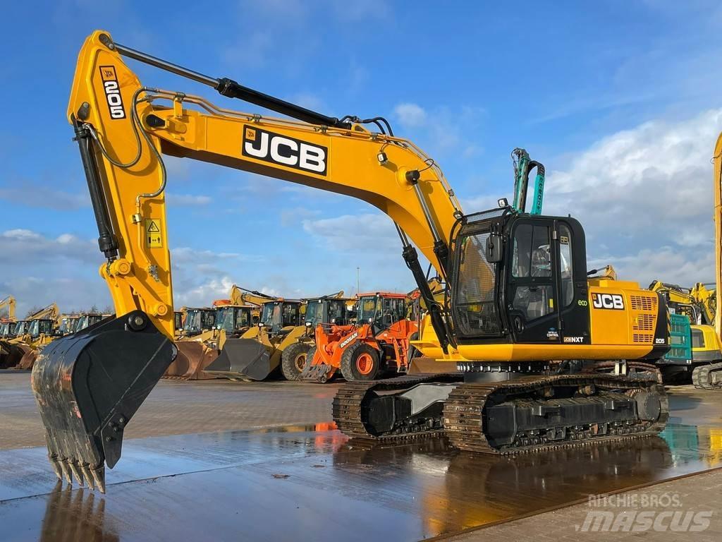 JCB 205 Kāpurķēžu ekskavatori
