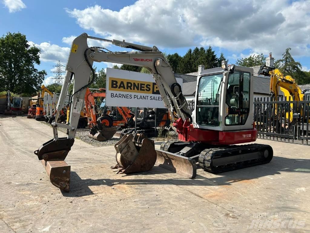 Takeuchi TB 153 FR Vidēja lieluma ekskavatori 7 t - 12 t