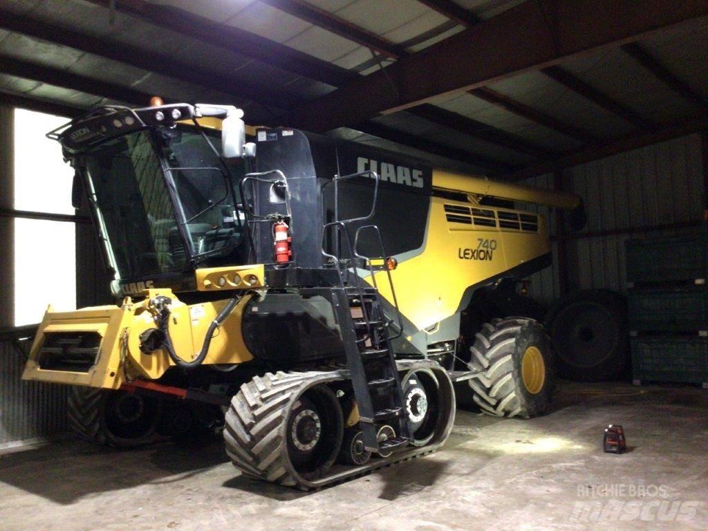 CLAAS Lexion 740 TT Ražas novākšanas kombaini
