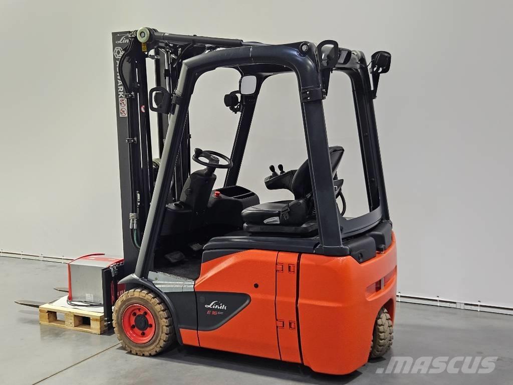Linde E16C Elektriskie iekrāvēji
