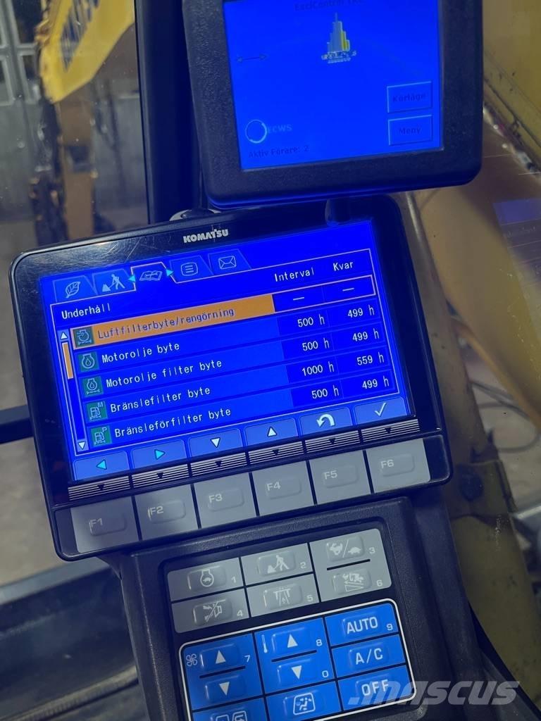 Komatsu PW 160 Ekskavatori uz riteņiem