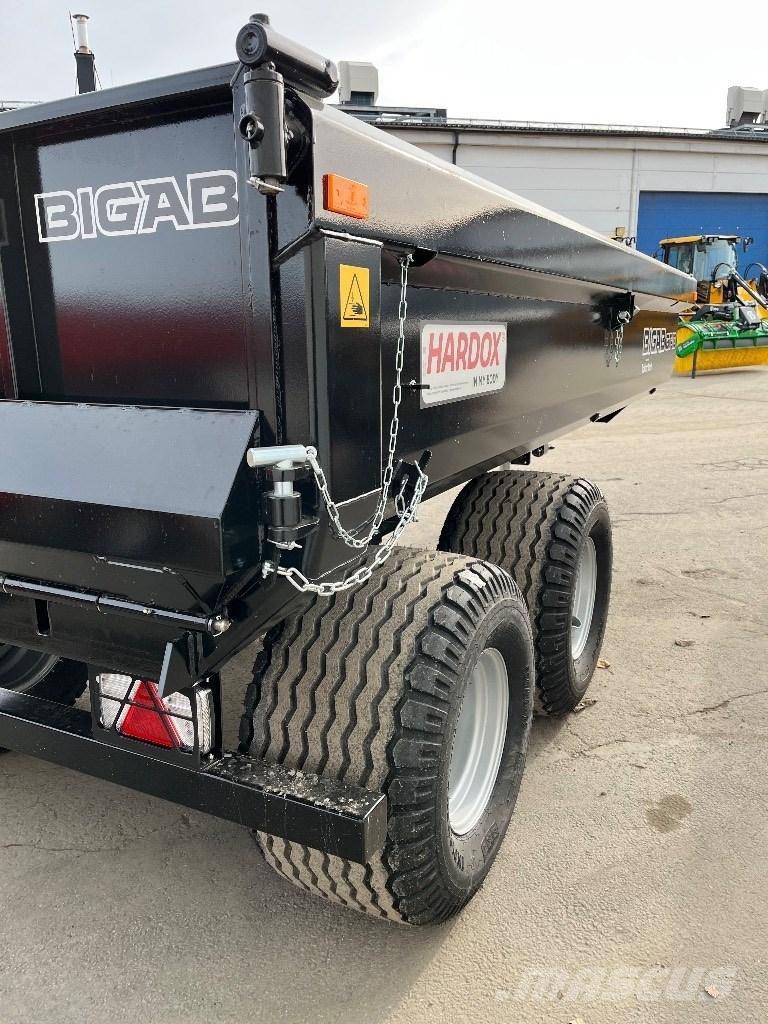 Bigab BT 10 HARDOX Pašizgāzēju piekabes