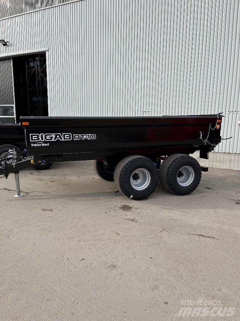 Bigab BT 10 HARDOX Pašizgāzēju piekabes