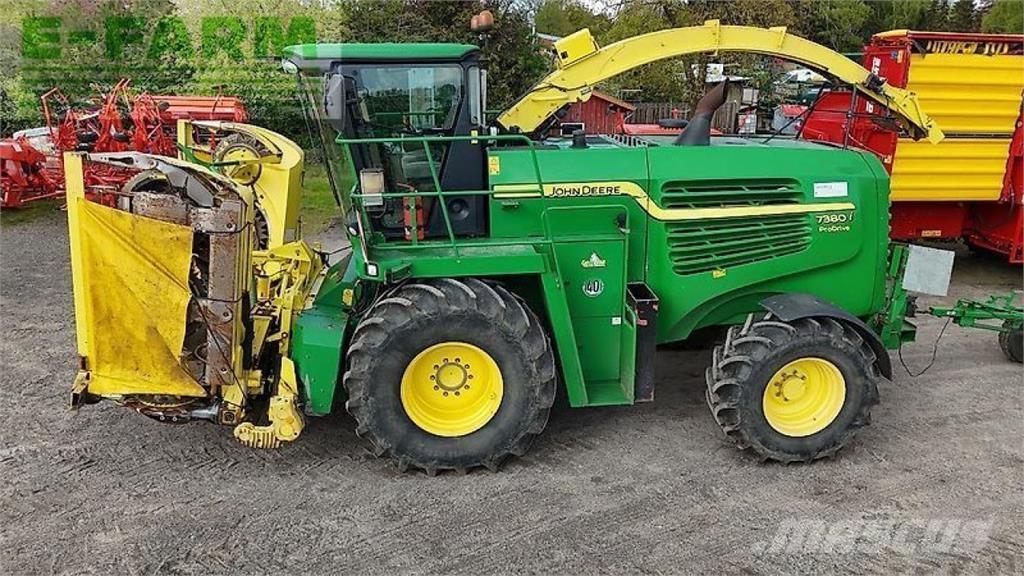John Deere 7380 Lopbarības novācēji