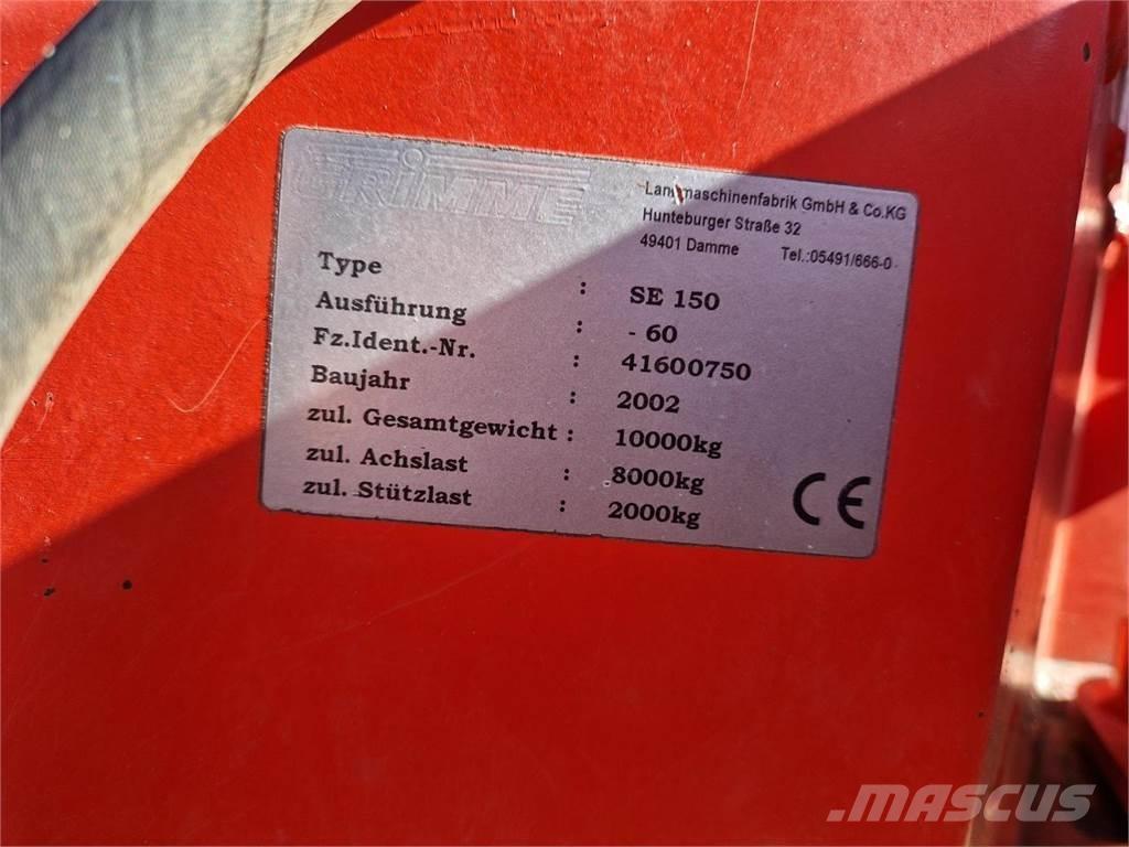 Grimme SE 150-60 Kartupeļu novākšanas kombaini