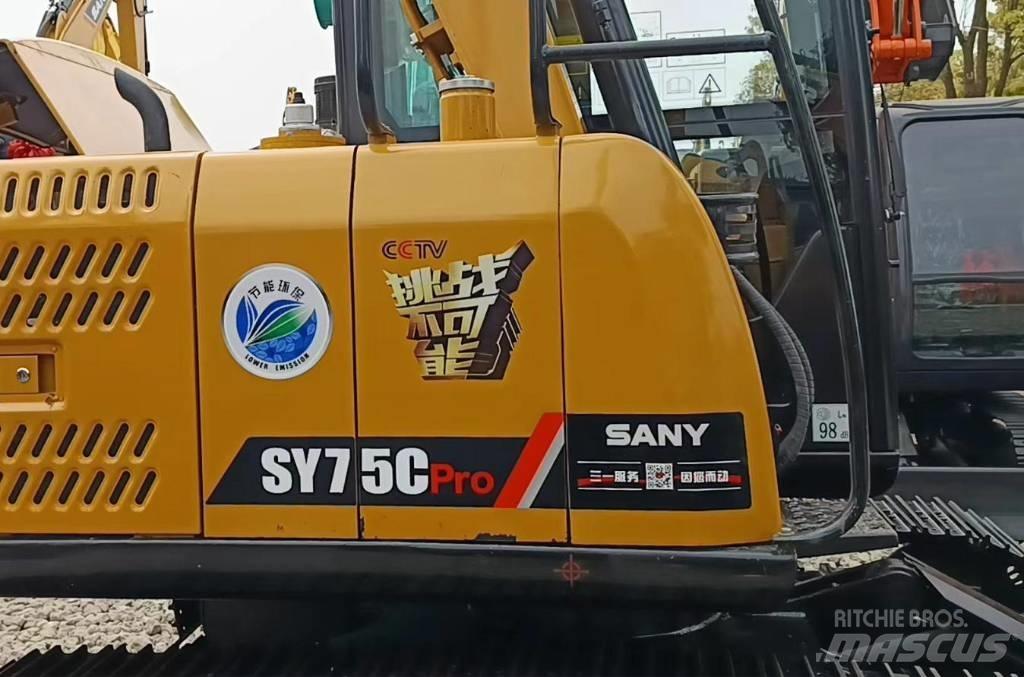 Sany SY 75 C pro Kāpurķēžu ekskavatori