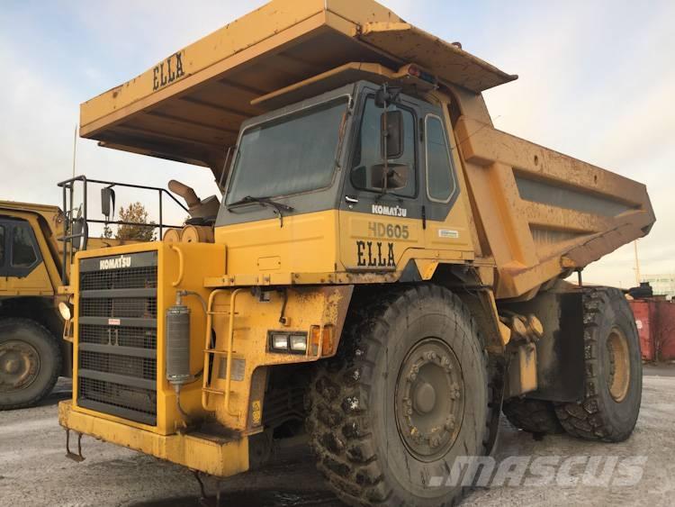 Komatsu HD 605-5 Karjeras kravas automašīnas