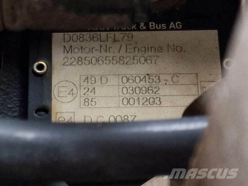 MAN D0836 LFL79 Dzinēji