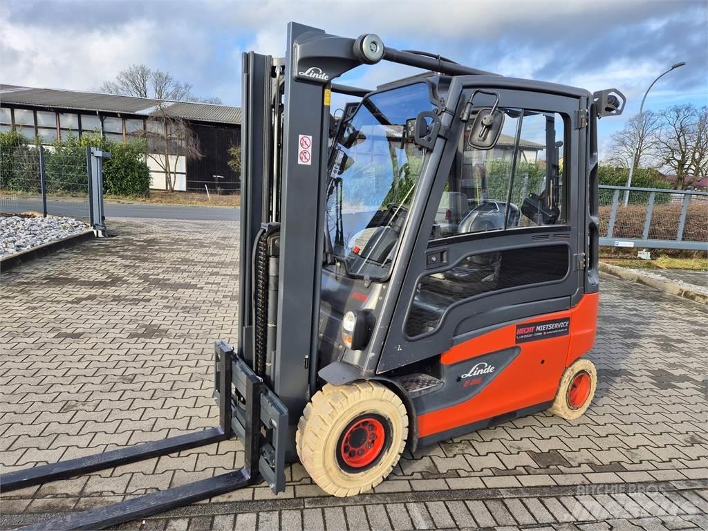 Linde E25L-01- Elektriskie iekrāvēji
