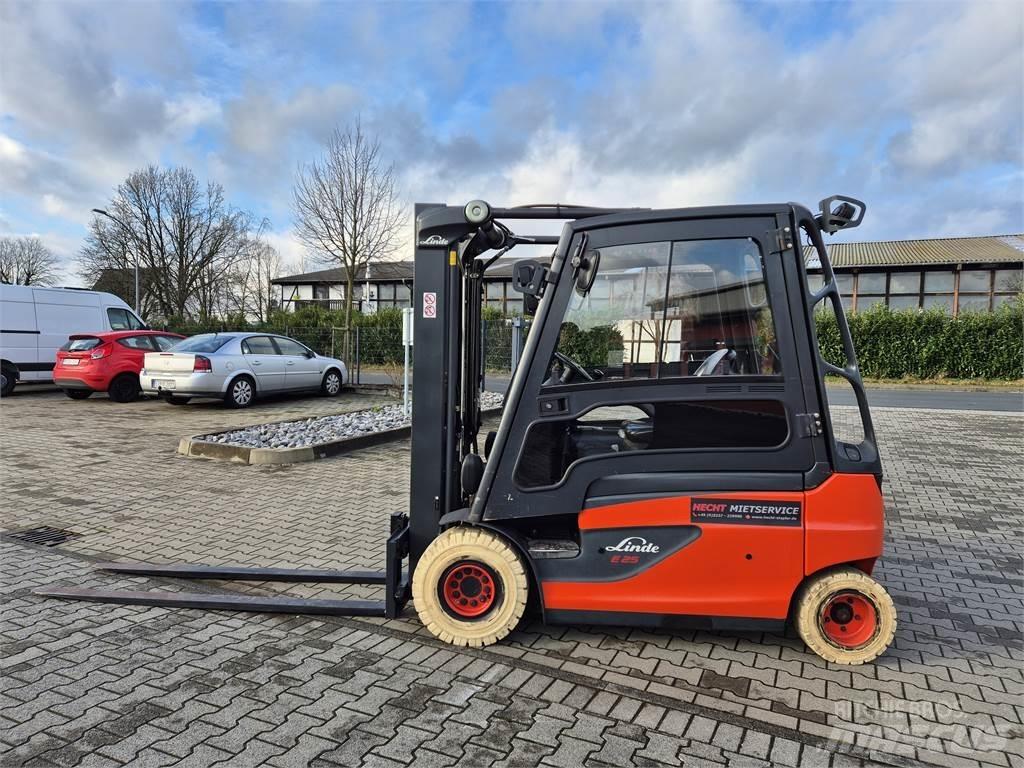 Linde E25L-01- Elektriskie iekrāvēji