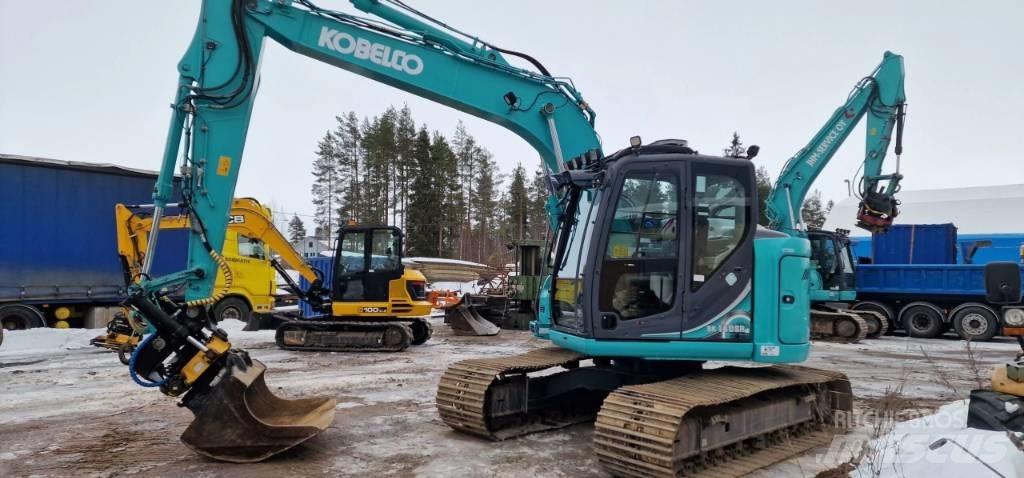 Kobelco SK140SRLC-5 Kāpurķēžu ekskavatori