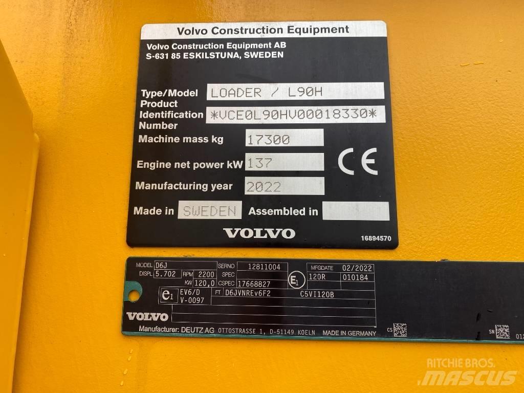 Volvo L90H  / L 90 H Iekrāvēji uz riteņiem