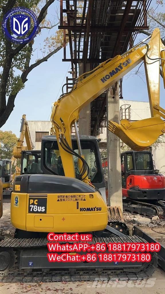 Komatsu PC 78 US Kāpurķēžu ekskavatori