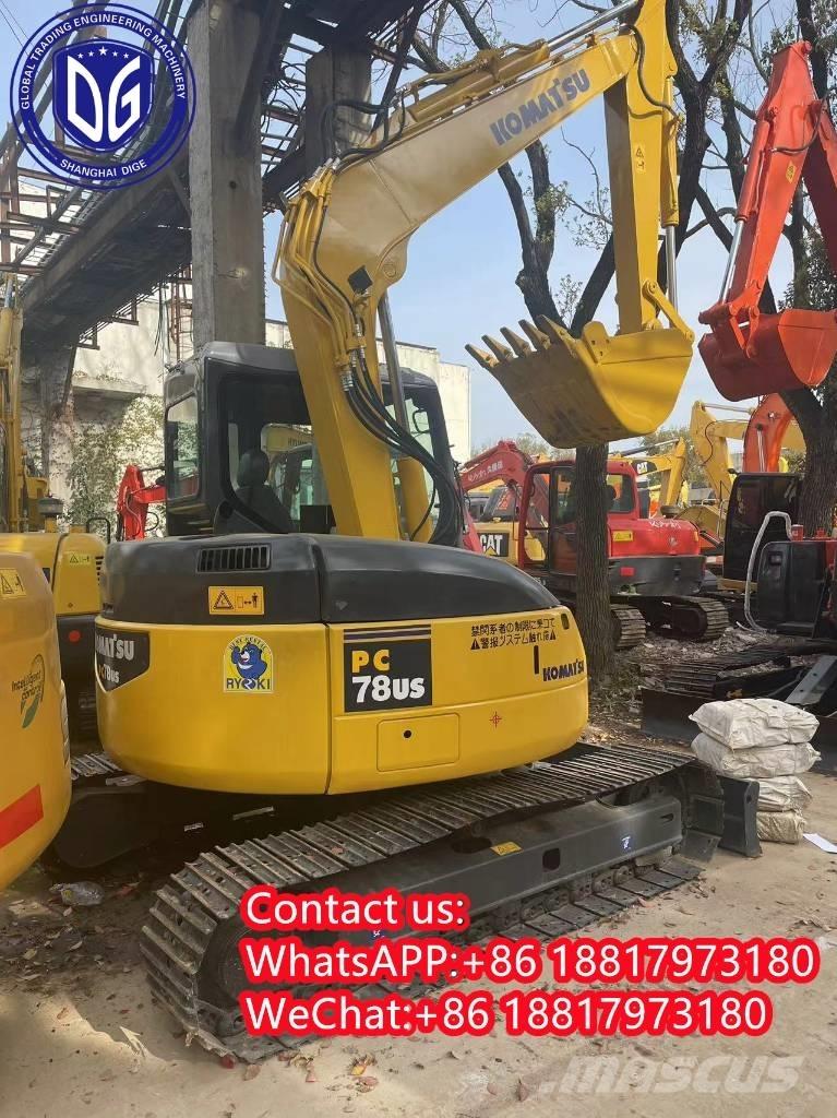Komatsu PC 78 US Kāpurķēžu ekskavatori