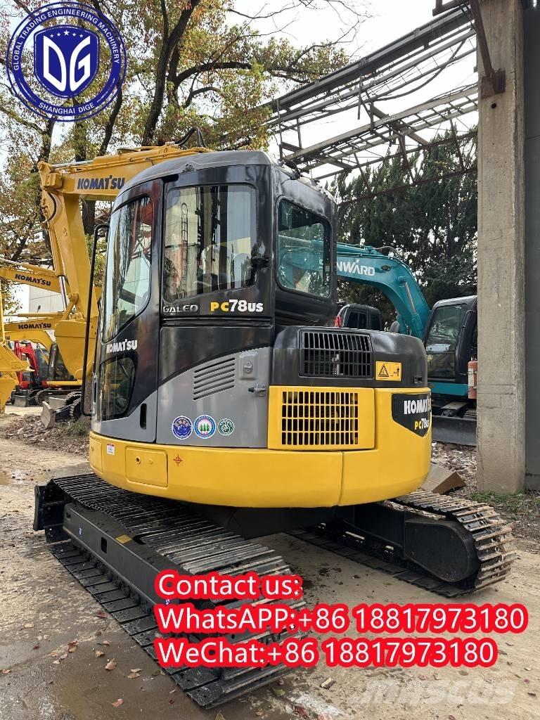 Komatsu PC 78 US Kāpurķēžu ekskavatori