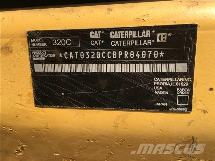 CAT 320 C Kāpurķēžu ekskavatori