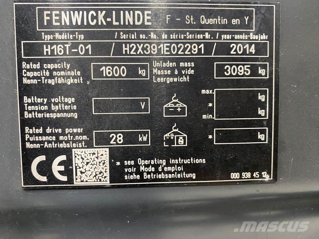 Linde H16T Autokrāvēji - citi
