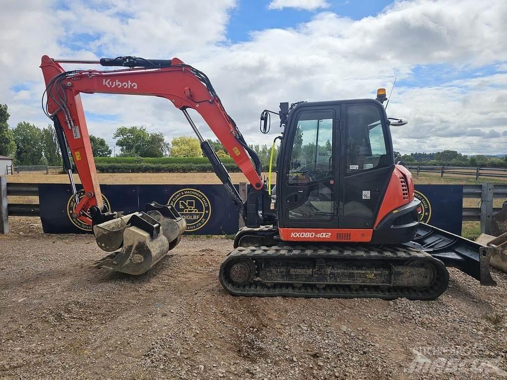 Kubota KX080-4 Īpašie ekskavatori