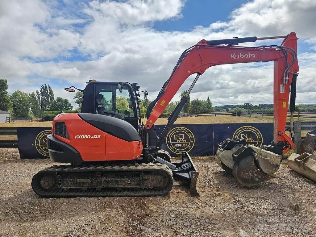 Kubota KX080-4 Īpašie ekskavatori