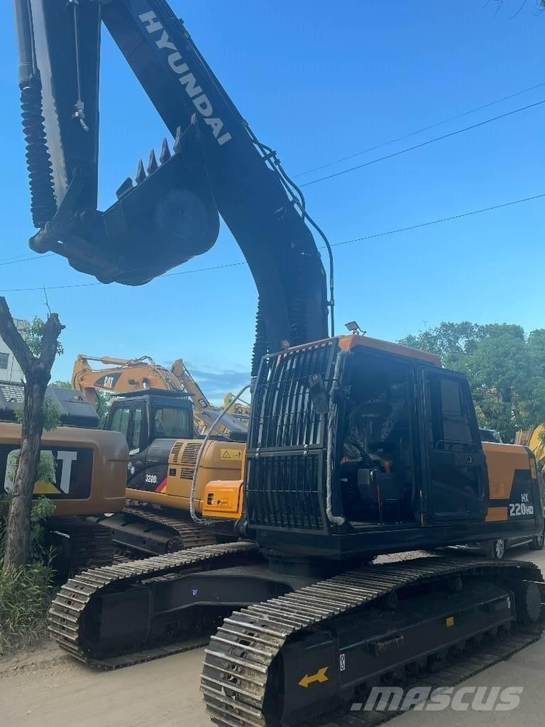 Hyundai 220HX Kāpurķēžu ekskavatori