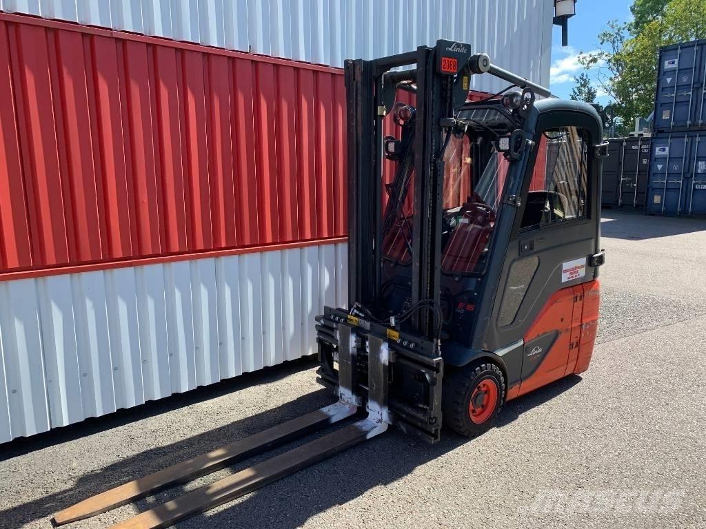Linde E 16 C-02 Elektriskie iekrāvēji