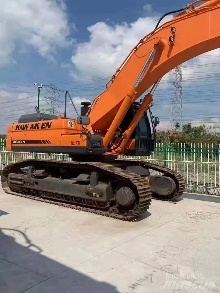 Doosan DX 500 LCA Kāpurķēžu ekskavatori