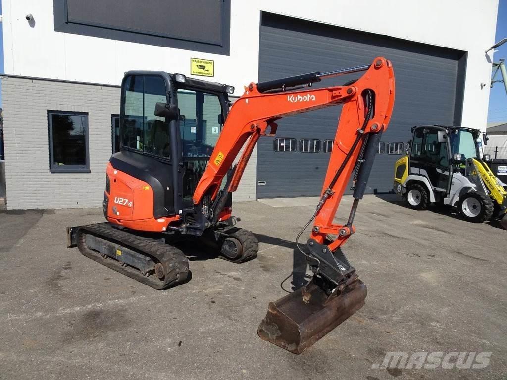 Kubota U27-4 Mini ekskavatori < 7 t